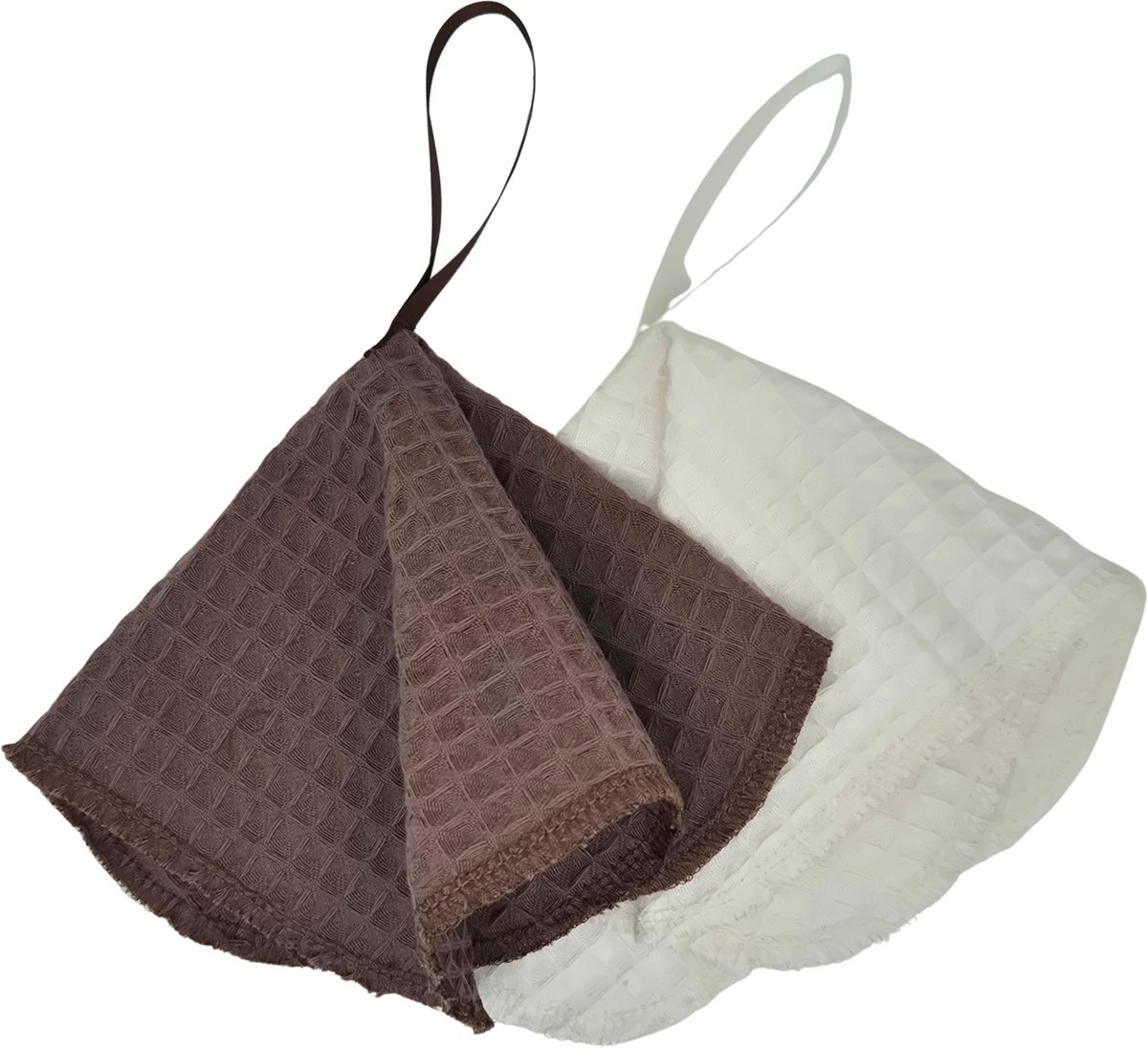 Cottonbaby speendoekje - Wafel - Espresso