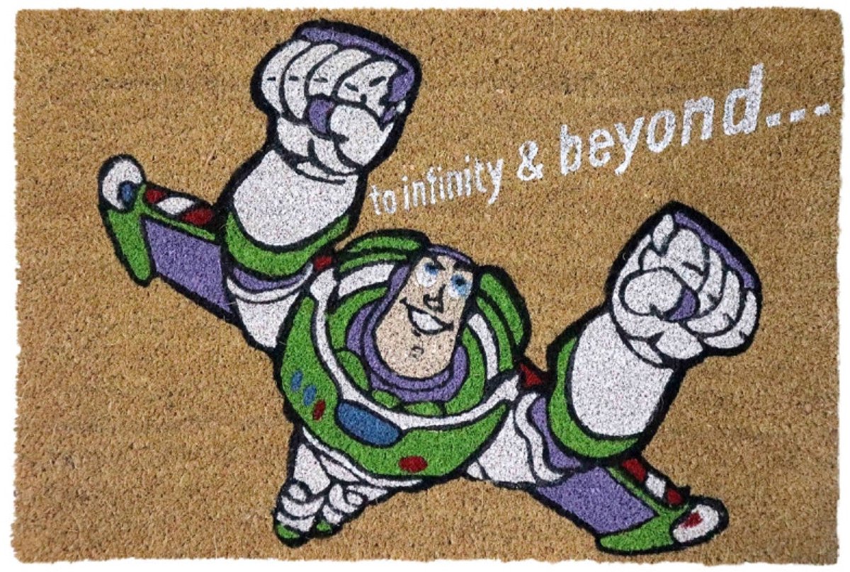 Deurmat Buzz Lightyear ‘To infinity and beyond’