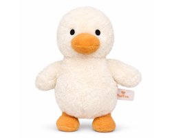 Fluffica – Eend Knuffel – Zachte Pluche – CE-gecertificeerd – Geschikt voor Baby’s & Kinderen – Lief Design – Knuffeldier – 27 cm