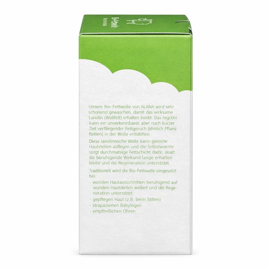 Bio Heilwol voor Baby - 50g - Ondersteunt bij Rode Babybilletjes, Luieruitslag & Gevoelige Huid - 100% Schapenwol met Lanoline van Merkloos — afbeelding 2