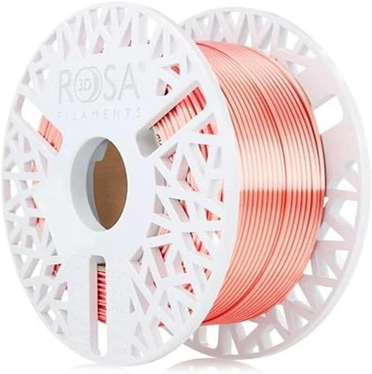 Zijde GLOSS PLA Filament 1.75 mm voor 3D Printer - Licht Glanzend & Biologisch Afbreekbaar - Roze Goud (0.5 kg)