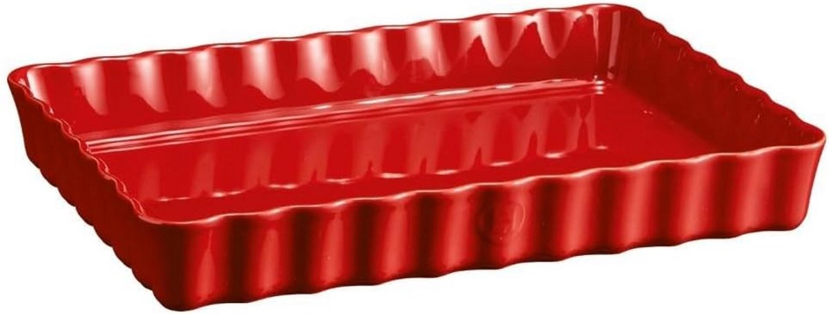 Ronde Keramische Ovenschaal voor Taart en Quiche 24.5 cm