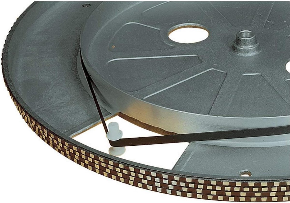 Draaitafel Aandrijfriem Platenspeler Rubber Vervanging 172mm Zwart