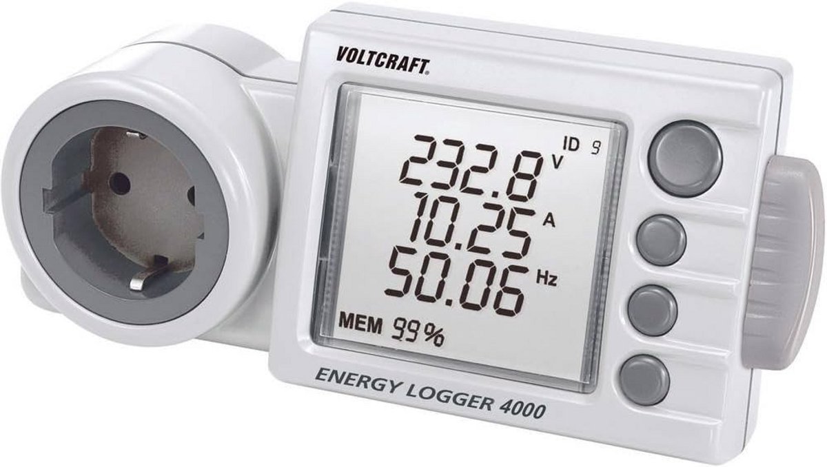 Energiekosten Meter met Dataregistratie en Kostenprognose