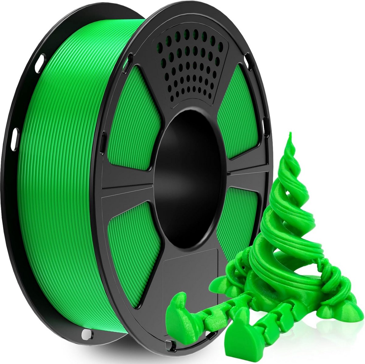 Hoge Snelheid PLA Filament 1.75mm voor 3D Printers - 1kg Groen