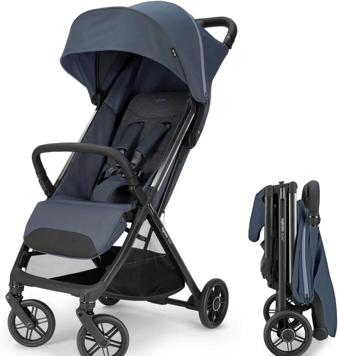 Lichte Kinderwagen Vanaf Geboorte Tot 22 Kg - Compact en Met Veel Ventilatie