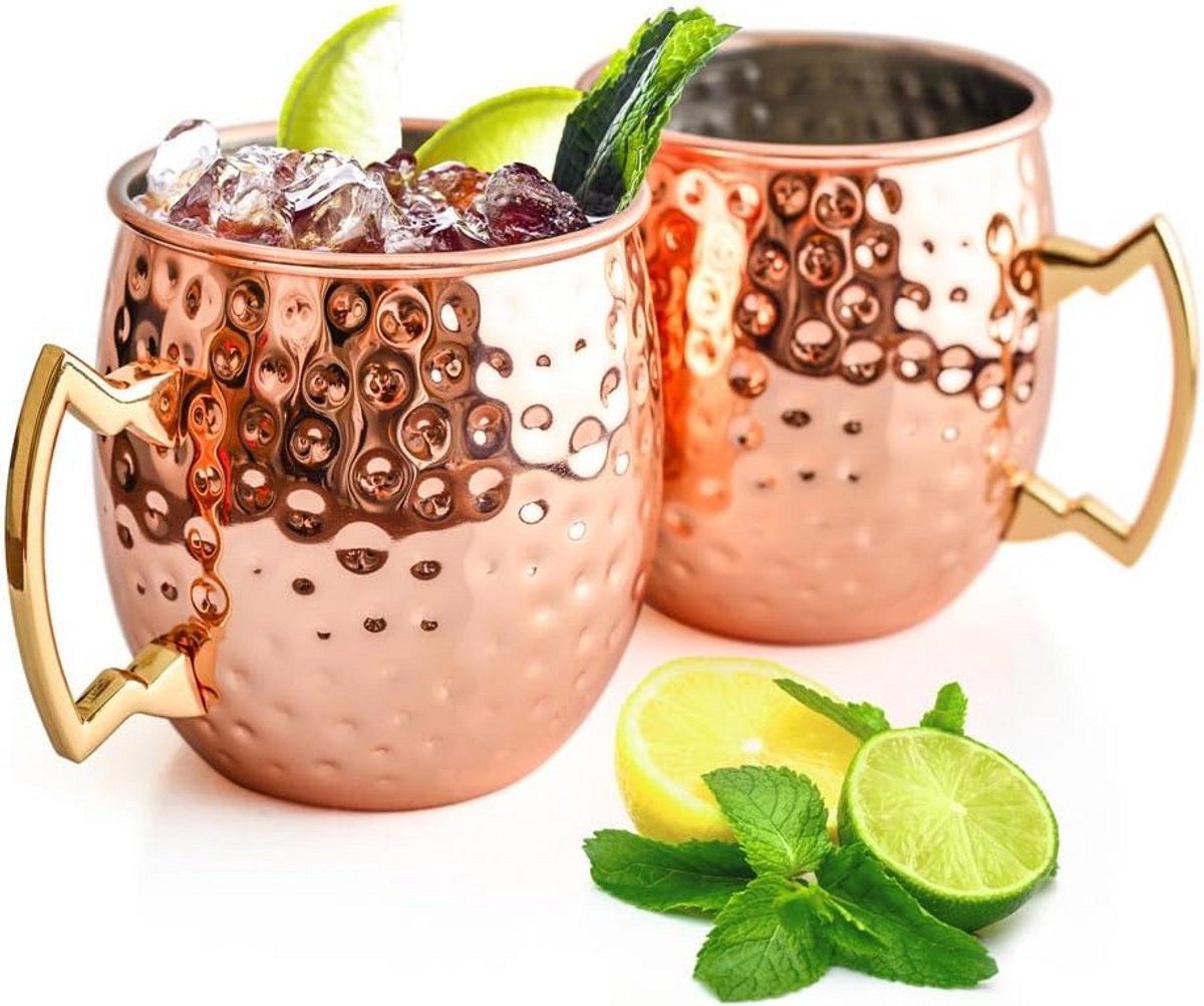 Moscow Mule Bekers - Cocktailglazen - Cocktail Set