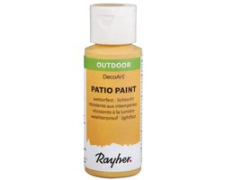 Verf Honinggeel (59 ml) / Rayher® Outdoor DecoArt® Patio-Paint – Prijs incl. pack verz.