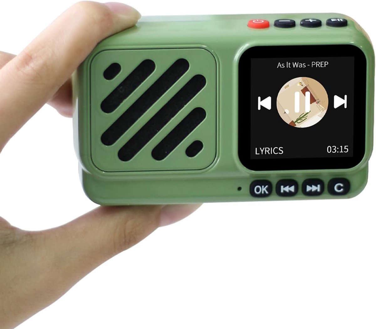 Draagbare Bluetooth Speaker met Touchscreen en Wereldwijde Internetradio