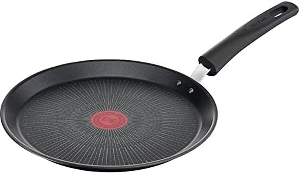 Crêpe Pan - Pannenkoekenpan Koekenpan - Crêpes Maken - Non-stick Coating - 28 cm - Zwart