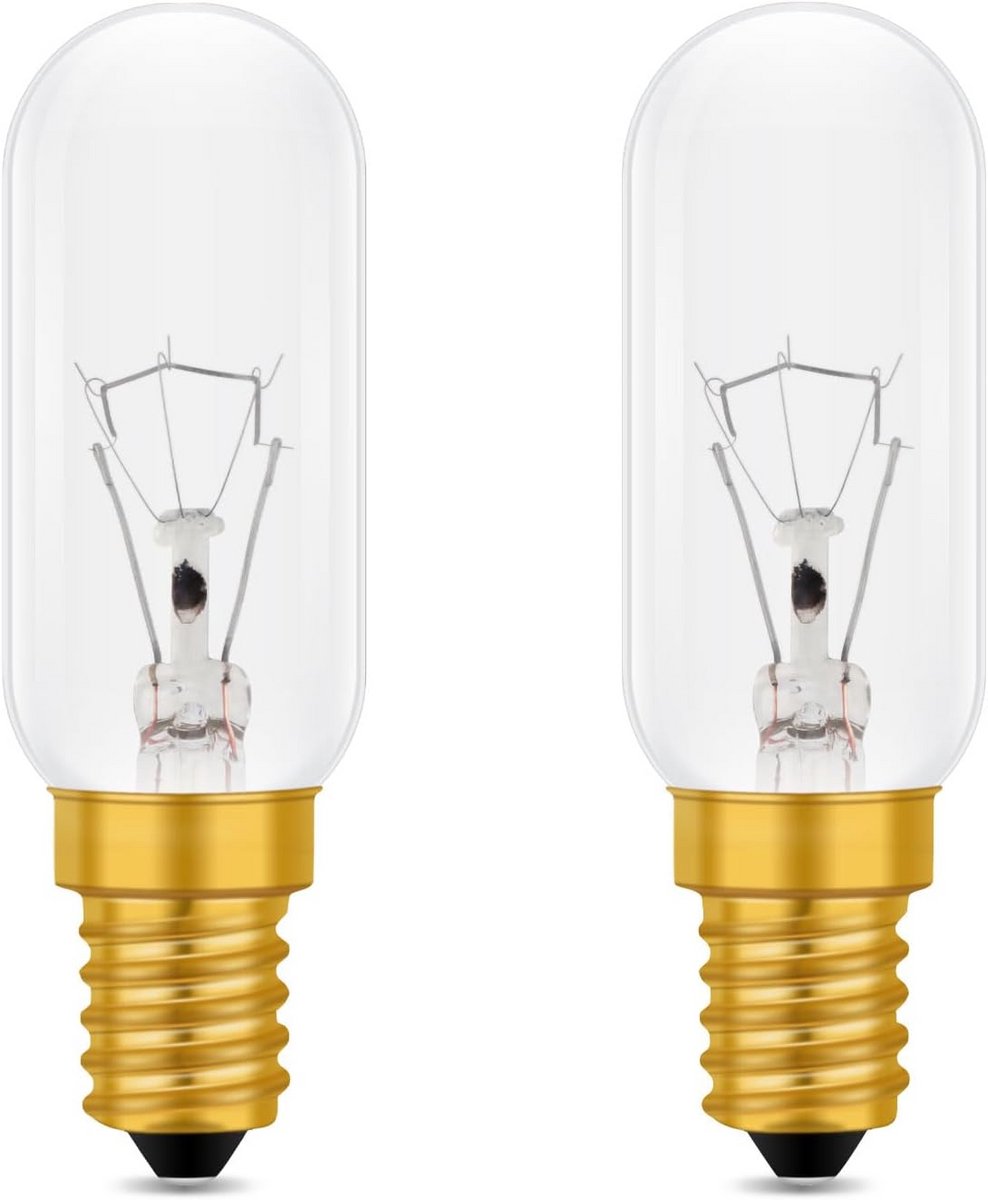 Dimbaar E14 T25 Gloeilamp 40W Warmwit 2700K voor Afzuigkap en Keukenapparatuur