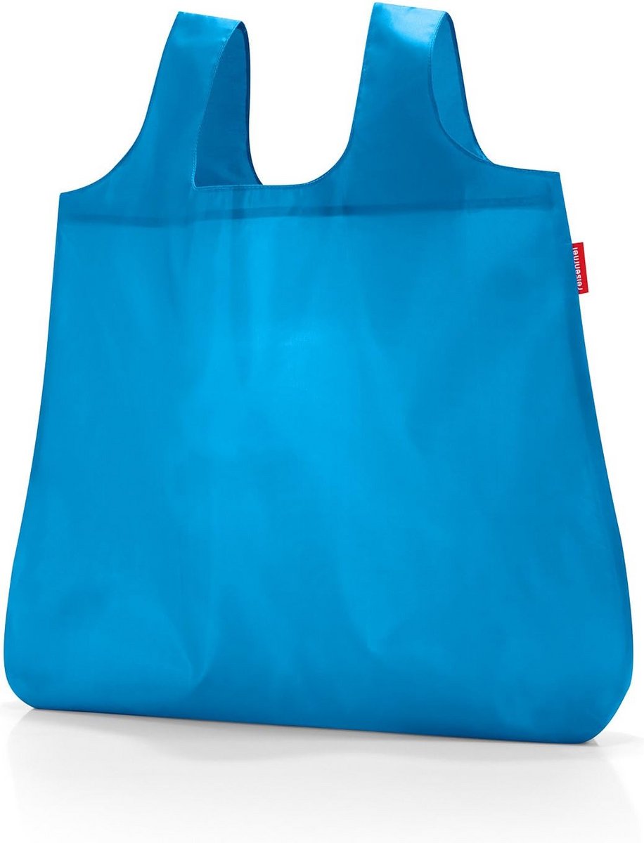 Opvouwbare Grote Boodschappentas Blauw Synthetisch
