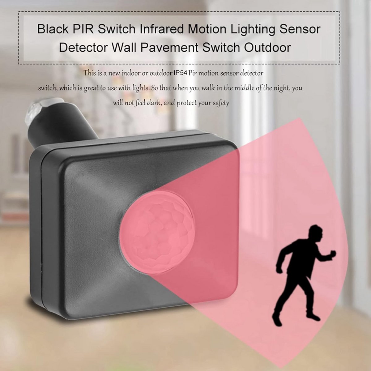 Inbouw Bewegingssensor Plafond 360° PIR - Verstelbaar Bereik 6m voor LED Verlichting & Veiligheid