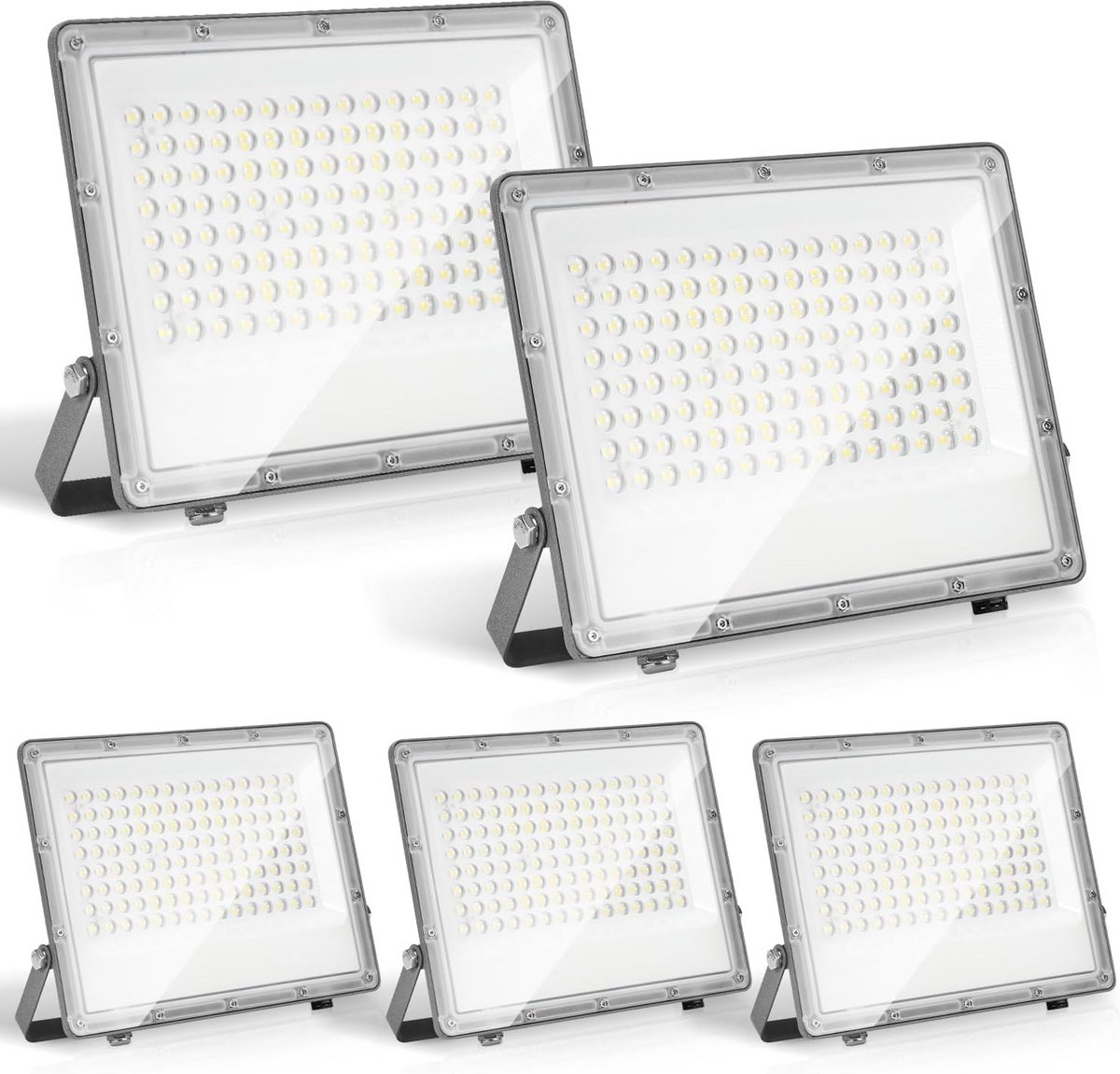 Krachtige 100W LED Buitenlamp IP65 - Werkspotlicht 9900LM