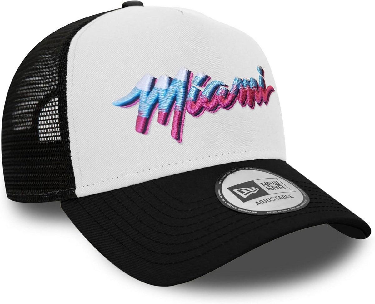Verstelbare Basketbal Pet voor Miami Fans - NBA Snapback Stijl