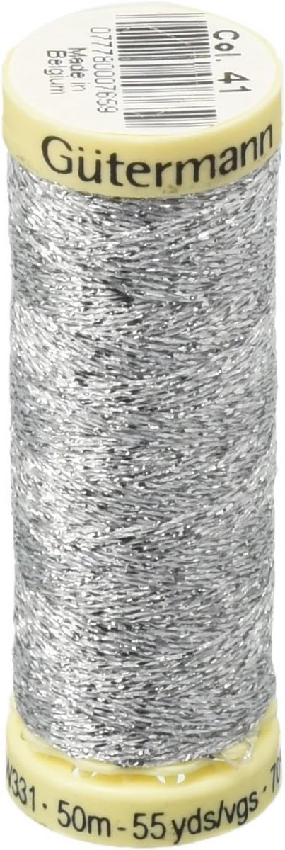 Glanzend metallic naaigaren voor decoratieve steken en borduren