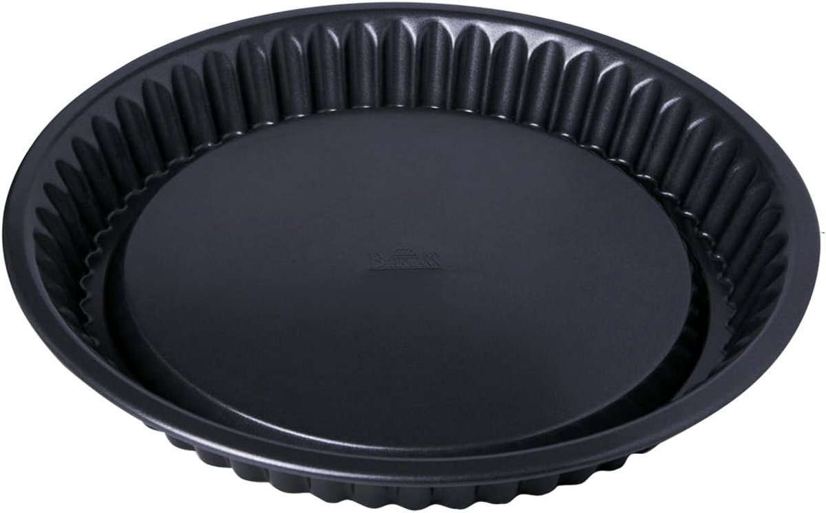 Ronde Flanvorm Bakvorm Ø 30 cm Roestvrij Staal Hitteverdeling