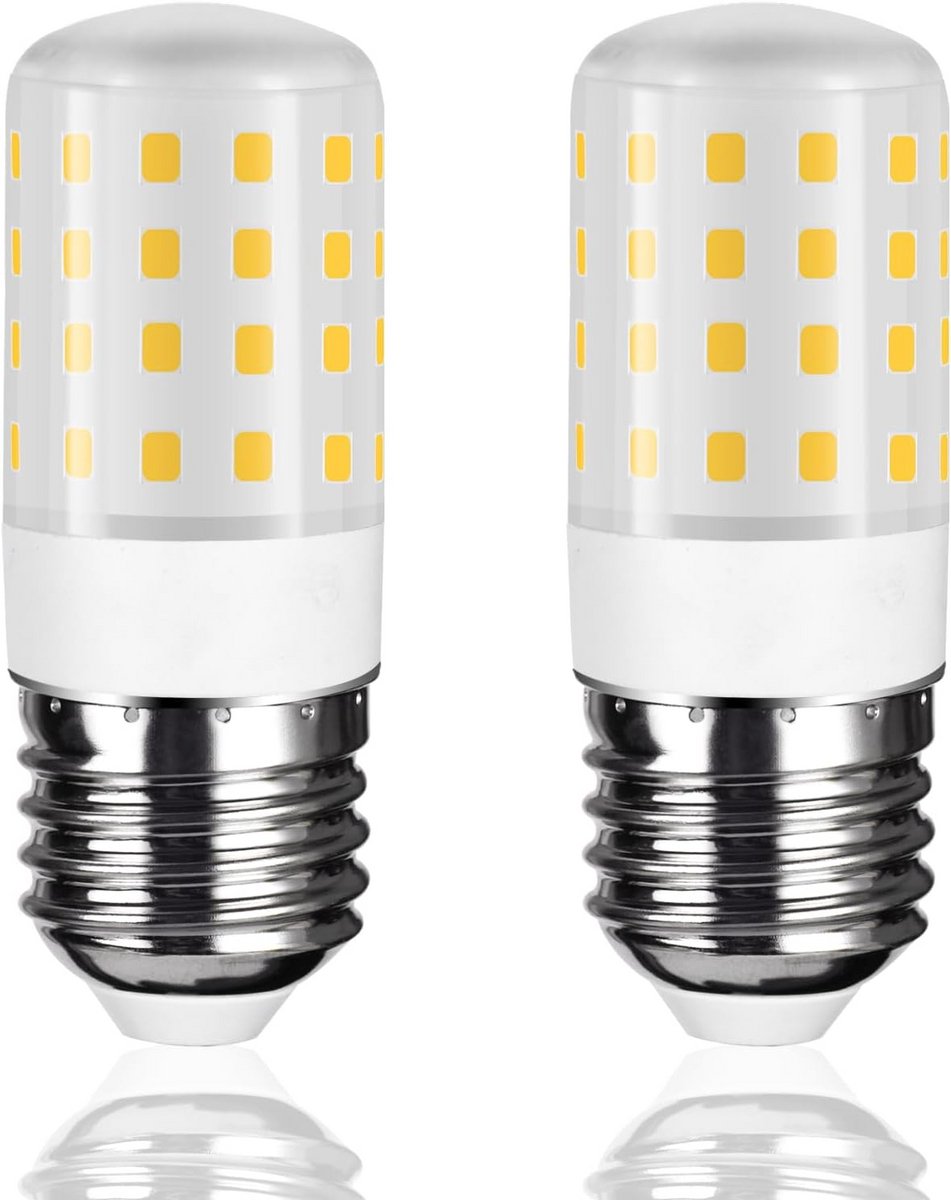 2 stuks E27 LED Lampen 7W Neutraal Wit 4000K 800 Lumen