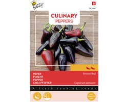 Buzzy Seeds Culinary Peppers Fresno Red