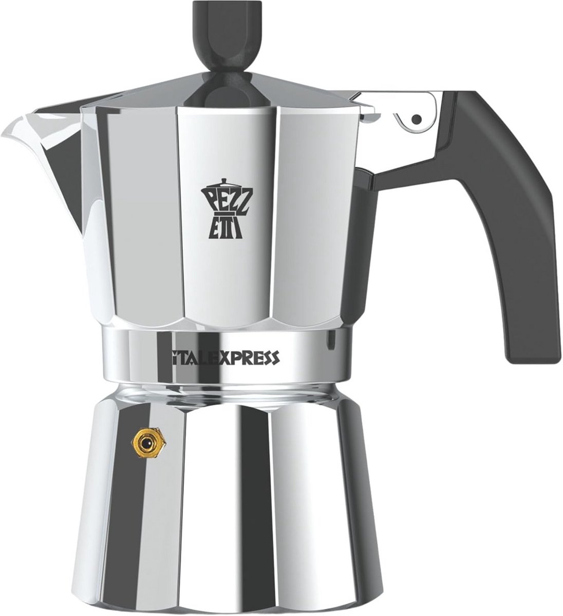 Aluminium Espressomaker voor 3 Koppen - Klassieke Italiaanse Moka Pot