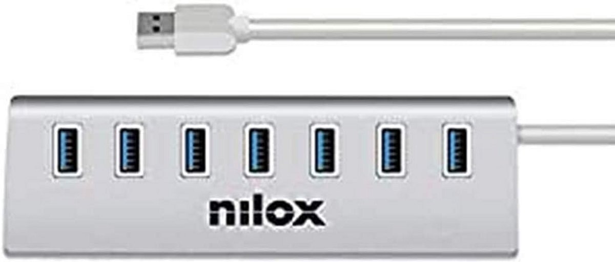 USB 3.0 Hub met 7 Poorten voor Snelle Dataoverdracht
