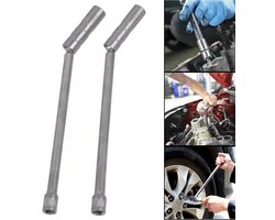 Magnetische Bougiesleutel - Universele verlenging -12 hoeken magnetisch dunwandig - 3/8 inch bougie - 310mm lang - 14mm - 16mm - Universele bougie mouw - Plug voor ontsteker