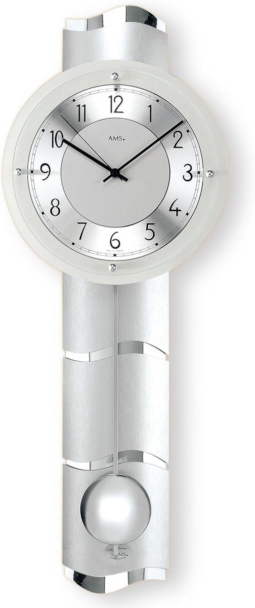 Hangende Radio Wandklok voor Binnen - Klassiek Design