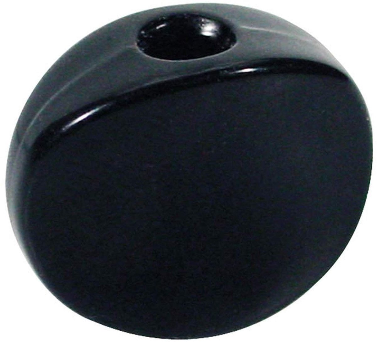 Boston BUT-33-B Mechaniekknoppen Metaal Zwart 18 x 14 mm, 6 Stuks
