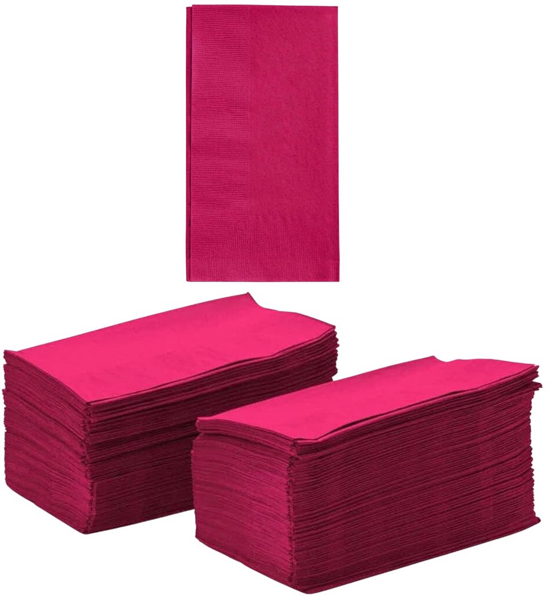 Elegante 2-laags Diner Servetten Navy Blauw - 100 Stuks Absorberend