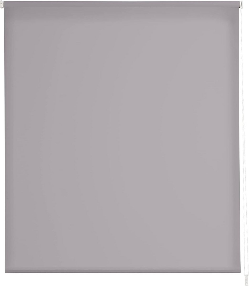 Lichtdoorlatend Rolgordijn Grijs 100x175 cm - Transparante Stof voor Privacy