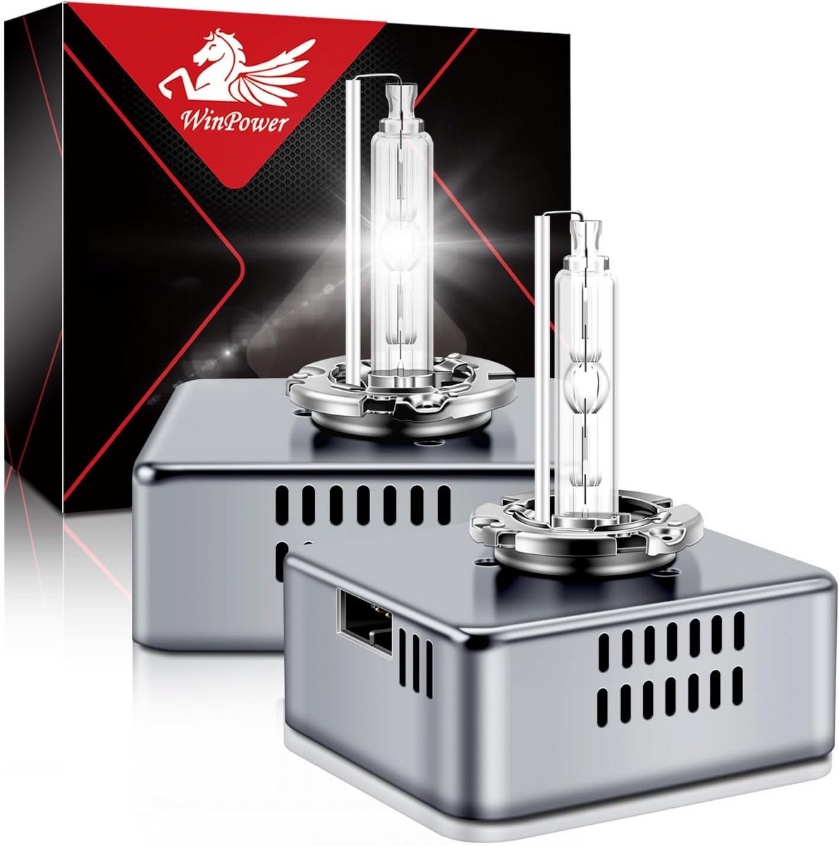 Xenon Koplamp D5S 25W 6000K Zuiver Wit HID Grootlicht Dimlicht 2 Stuks