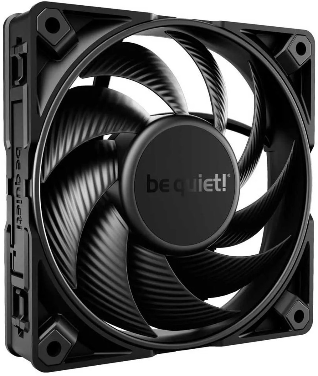 be quiet! Silent Wings 4 - Ventilatorhuis - 120 mm - 4-pin - PWM - 3000 RPM - zwart