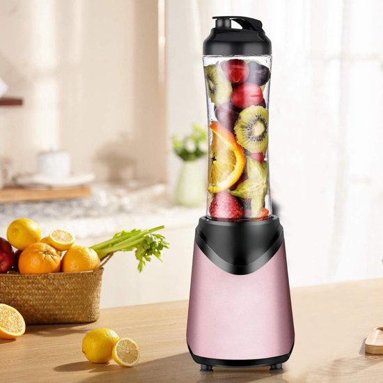 SCH® Mini blender - Blender - Roze - ‎31cm x 14cm x 24cm van Merkloos — afbeelding 4