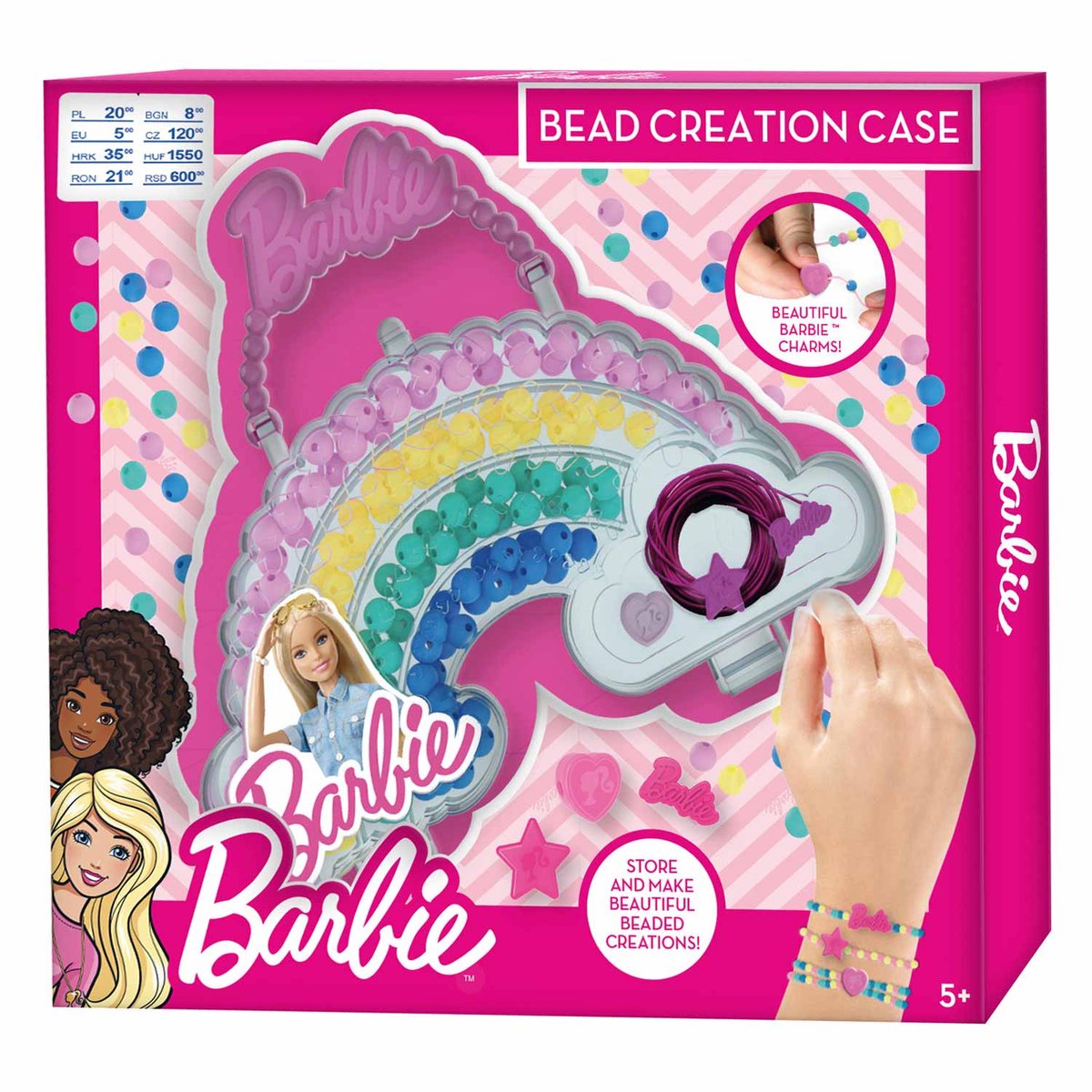 Bol.com Barbie Sieradenset - kralenset - voor het maken van Barbie-kralen aanbieding
