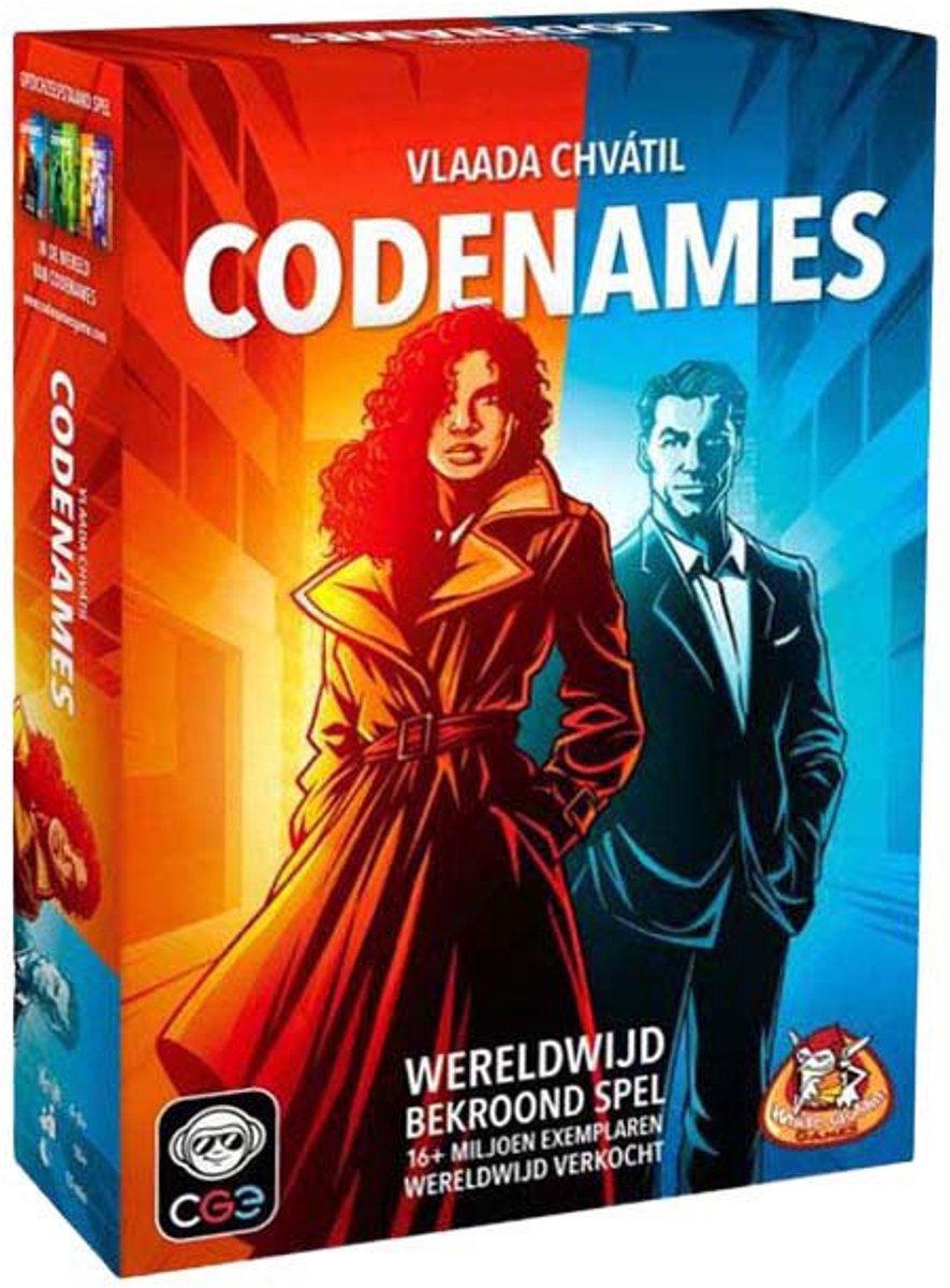 White Goblin Games - Codenames - Partyspel - 4 tot 8 spelers - Vanaf 8 jaar - 15 minuten - Hit in binnen- en buitenland — cadeau in Partyspellen - foto 6