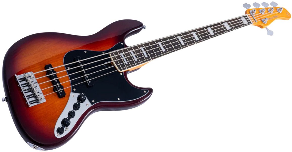 Sire Marcus Miller V7 New Gen 5-String Tobacco Sunburst elektrische basgitaar