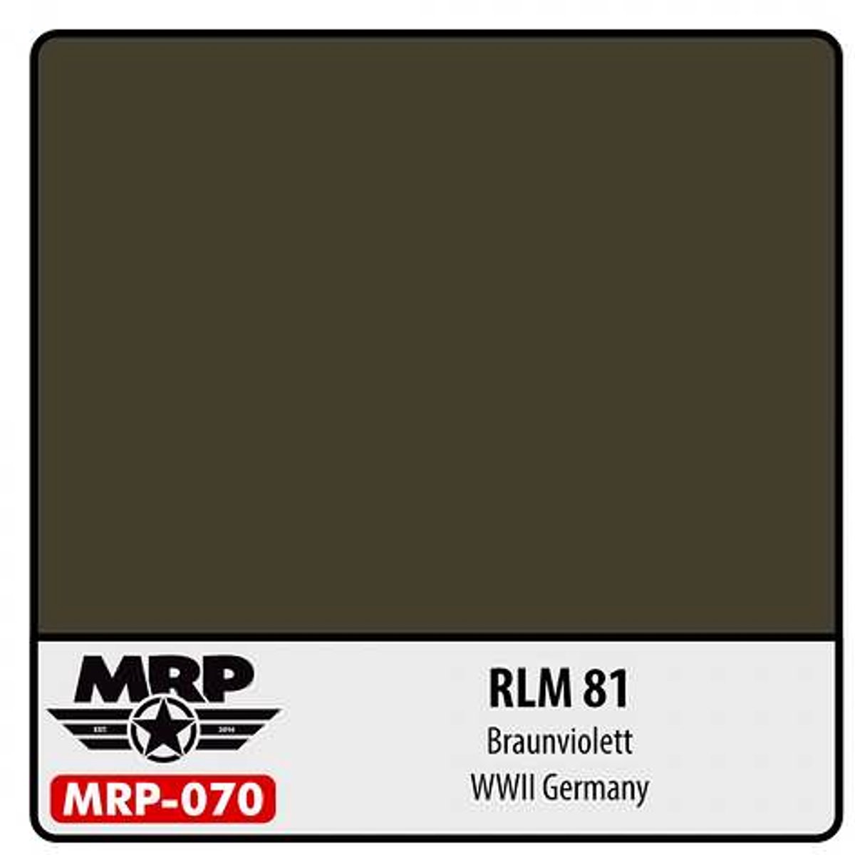 Mr. Paint MRP-070 - RLM 81 Braunviolet – 30 ml verf voor Airbrush & Detailwerk