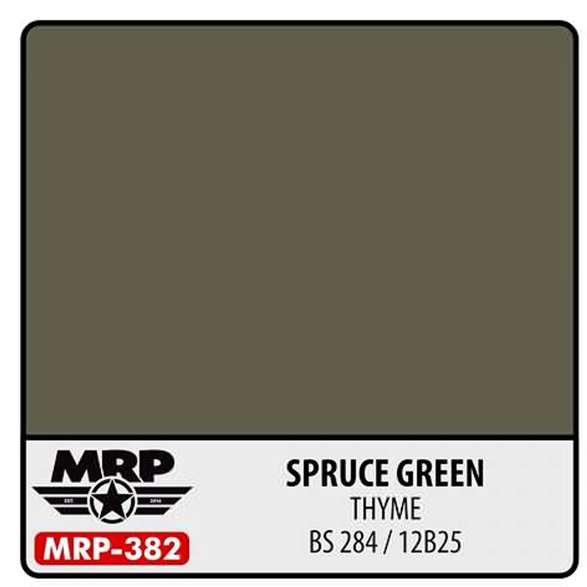 Mr. Paint MRP-382 - Spruce Green BS284 – 30 ml verf voor Airbrush & Detailwerk