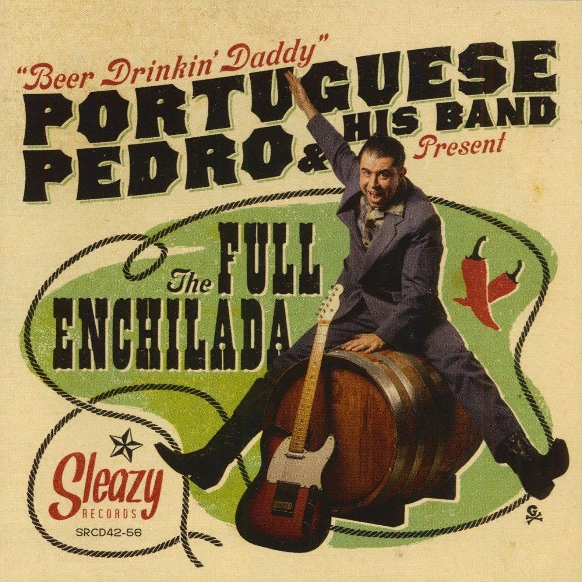 Portuguese Pedro & His Band - Full Enchilada (CD)