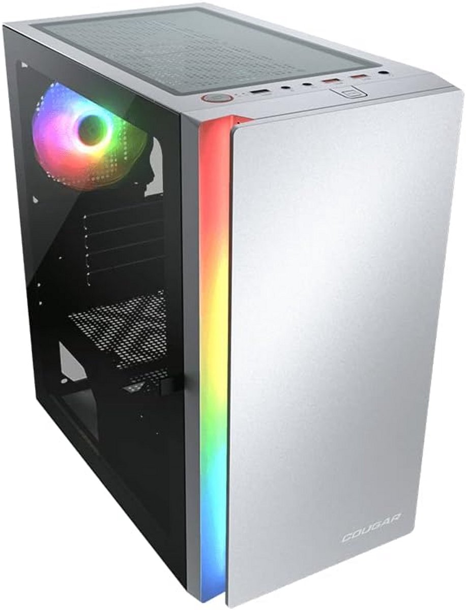 Mid-Tower PC Behuizing met RGB Verlichting en Goede Koeling