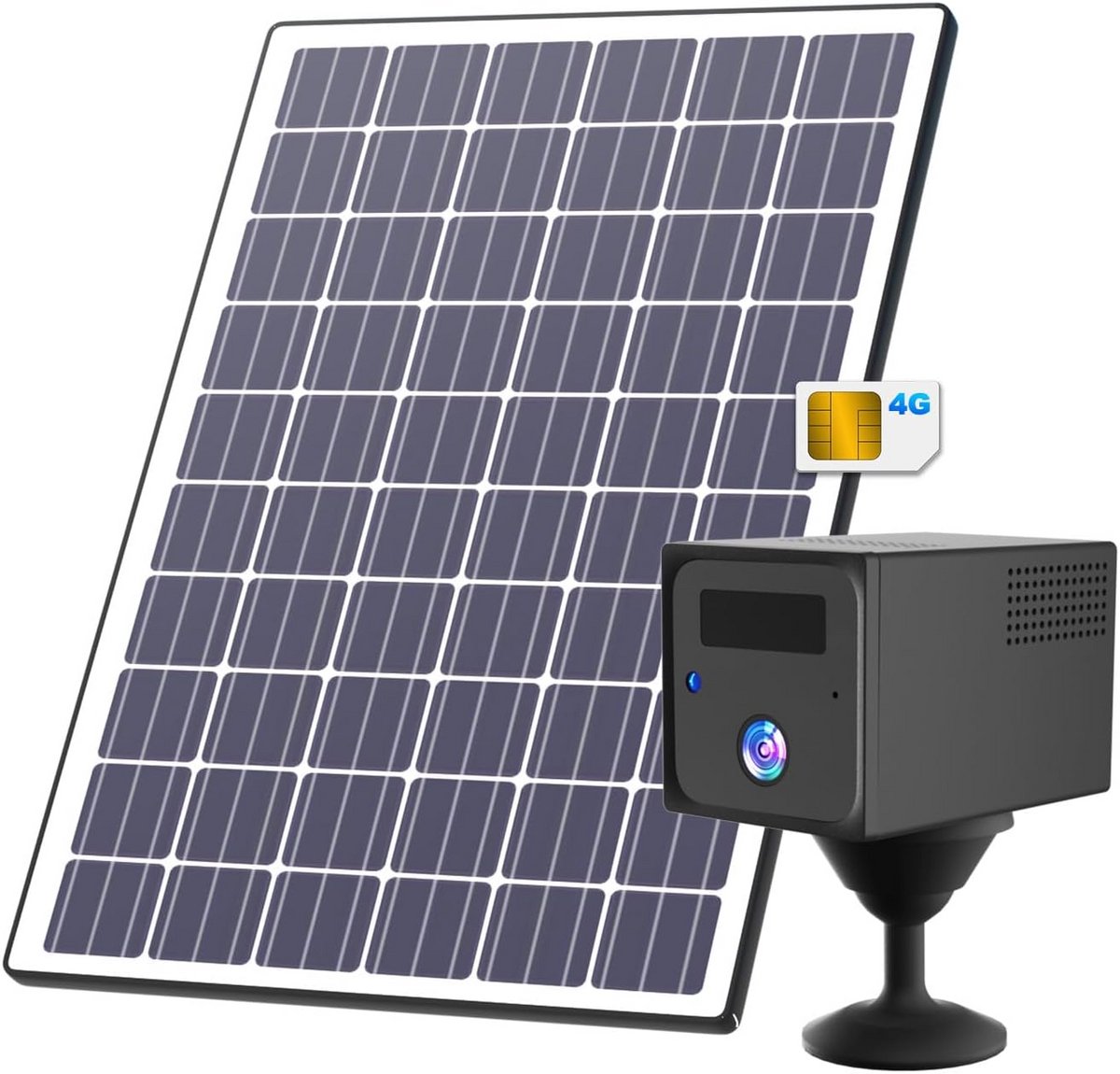 4MP Buitenbewakingscamera met Zonne-energie en Simkaart