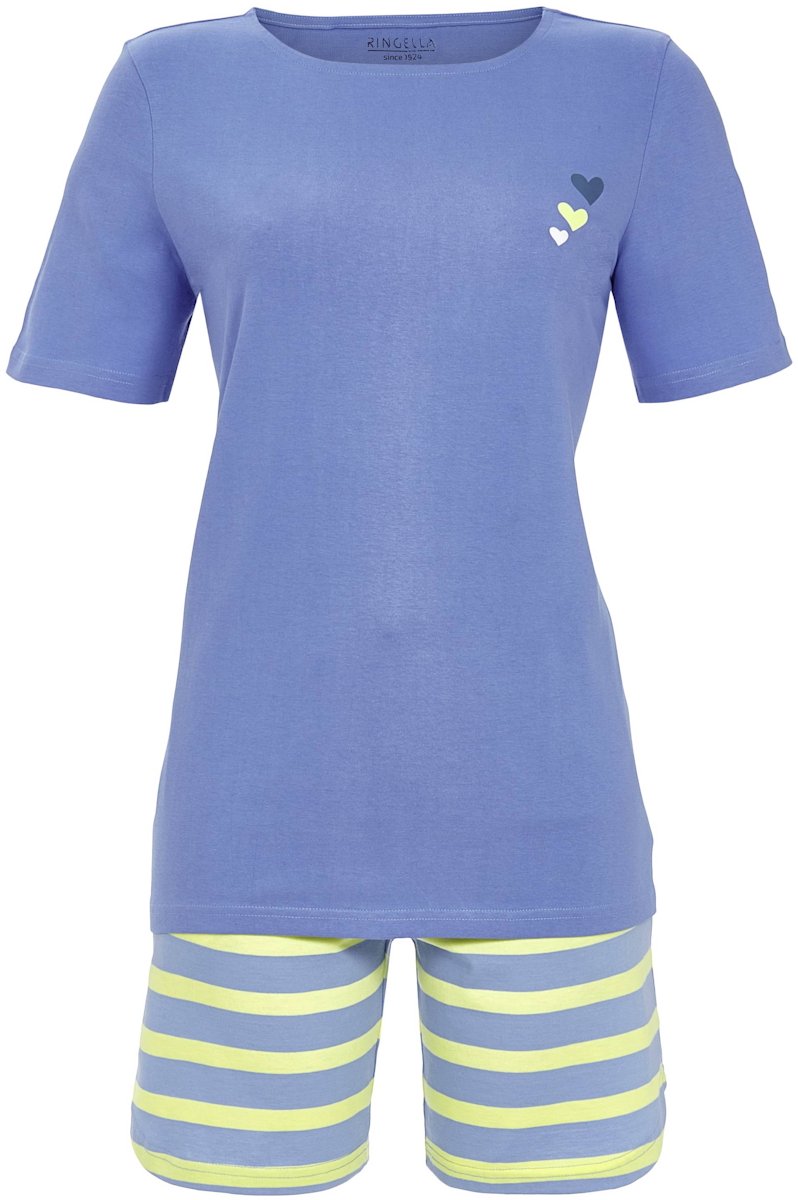 Ringella Summerstripe – Pyjama – 6211339 – Lavendel – Blauw