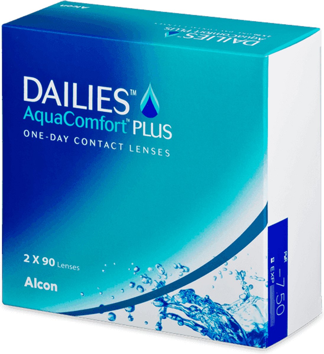 Dailies AquaComfort Plus (180 lenzen) Sterkte: -3.00, BC: 8.70, DIA: 14.00