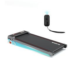 YEE RUN Elektrische Loopband - 2,5 PK Motor - met 8% Helling - 2 in 1 - Walking Pad - 1.0-6.0km/u Snelheidsbereik - voor thuis en op kantoor - met Afstandsbediening en LED display.