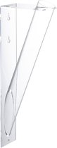 J-Line vaas Tube - kunststof - transparant - large