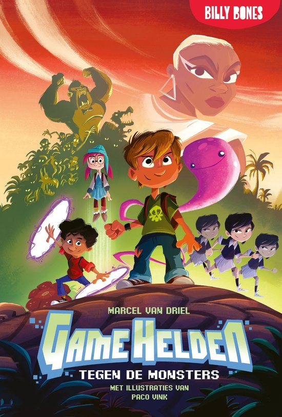 Game Helden 1 - Game Helden tegen de monsters - cover