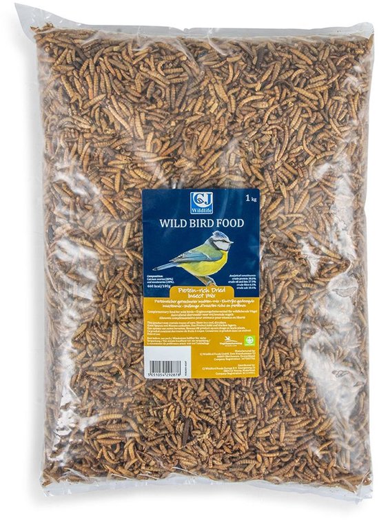 Eiwitrijke gedroogde insectenmix 1kg