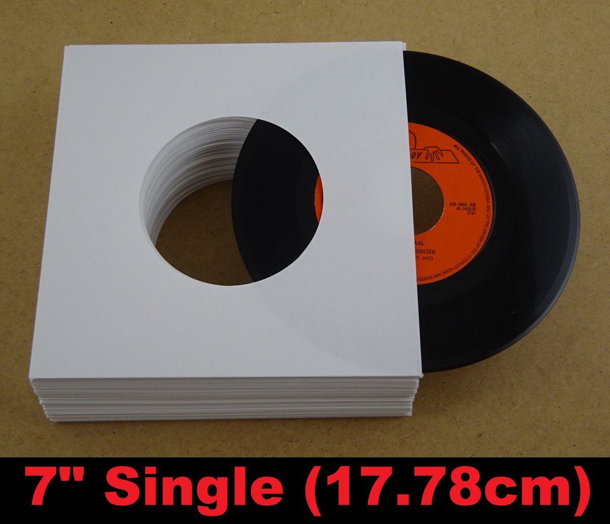 LP Binnenhoezen - Polybag - Rechte Hoeken | Who's Your Daddy Records