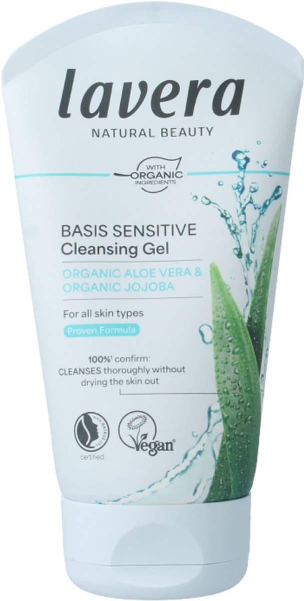 Lavera Basis Sensitive cleansing gel 125 Milliliter