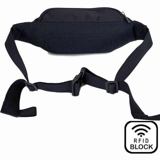 RFID BUMBAG DURABLE ANTIVOL TRAVEL PASSPORT - VOYAGE - EXTÉRIEUR - RANDONNÉE - SPORT - SAC POUR TÉLÉPHONE